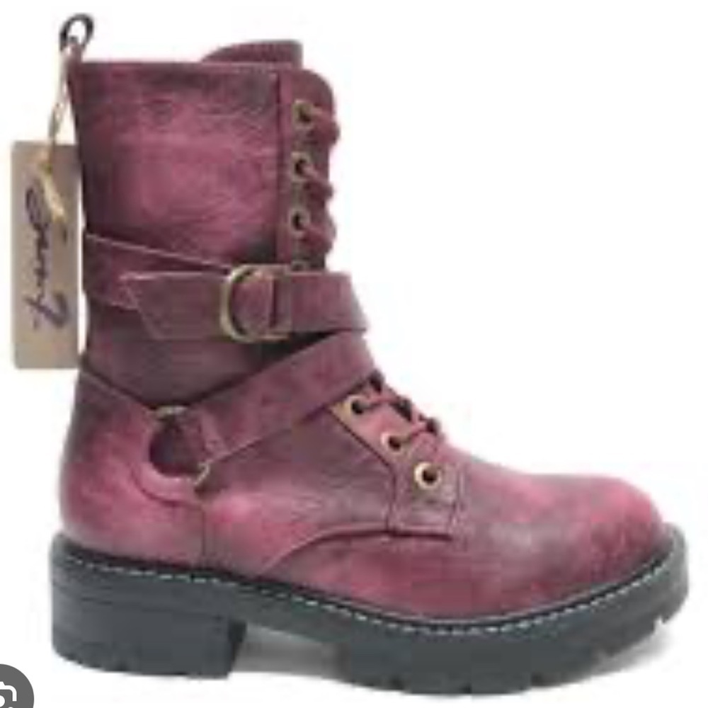 New Seven 7 Cardi B Combat Boots size 8